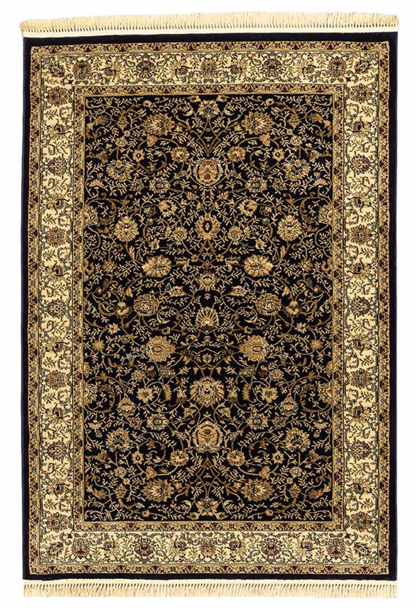 ΧΑΛΙ KLASSIK 1533Β (1536 NAVY) ΜΕ ΚΡΟΣΣΙ - 133X190 NewPlan