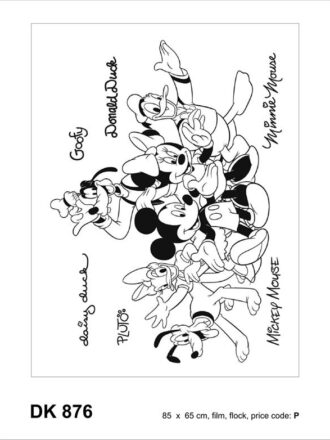 876DK ΣΤΟΚ Π.Χ ΑΥΤΟΚΟΛΛΗΤΟ ΤΟΙΧΟΥ P DISNEY A&G NewPlan