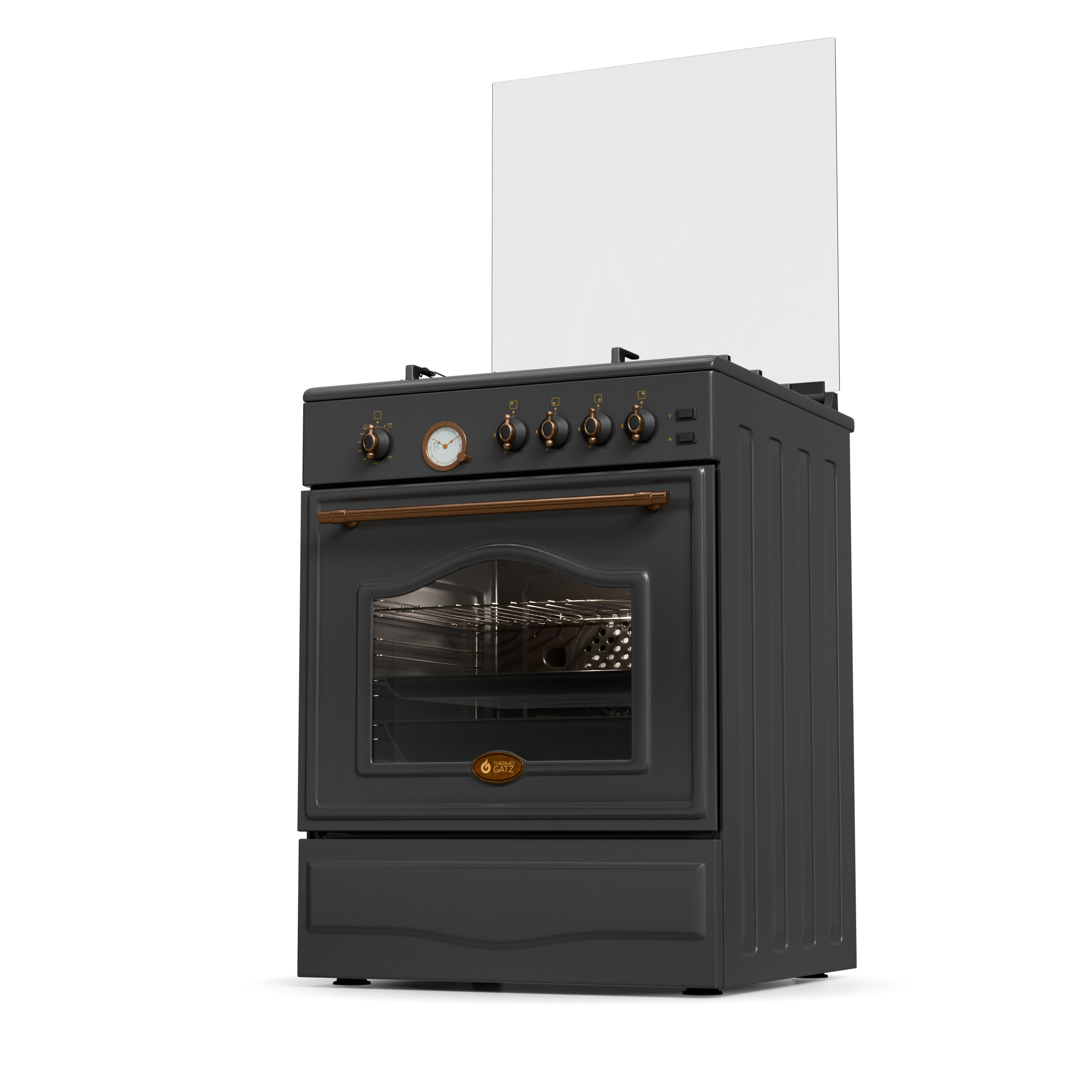 ΚΟΥΖΙΝΑ ΑΕΡΙΟΥ TGS 4222 RUSTIC ANTH MULTIGAS - Εικόνα 4