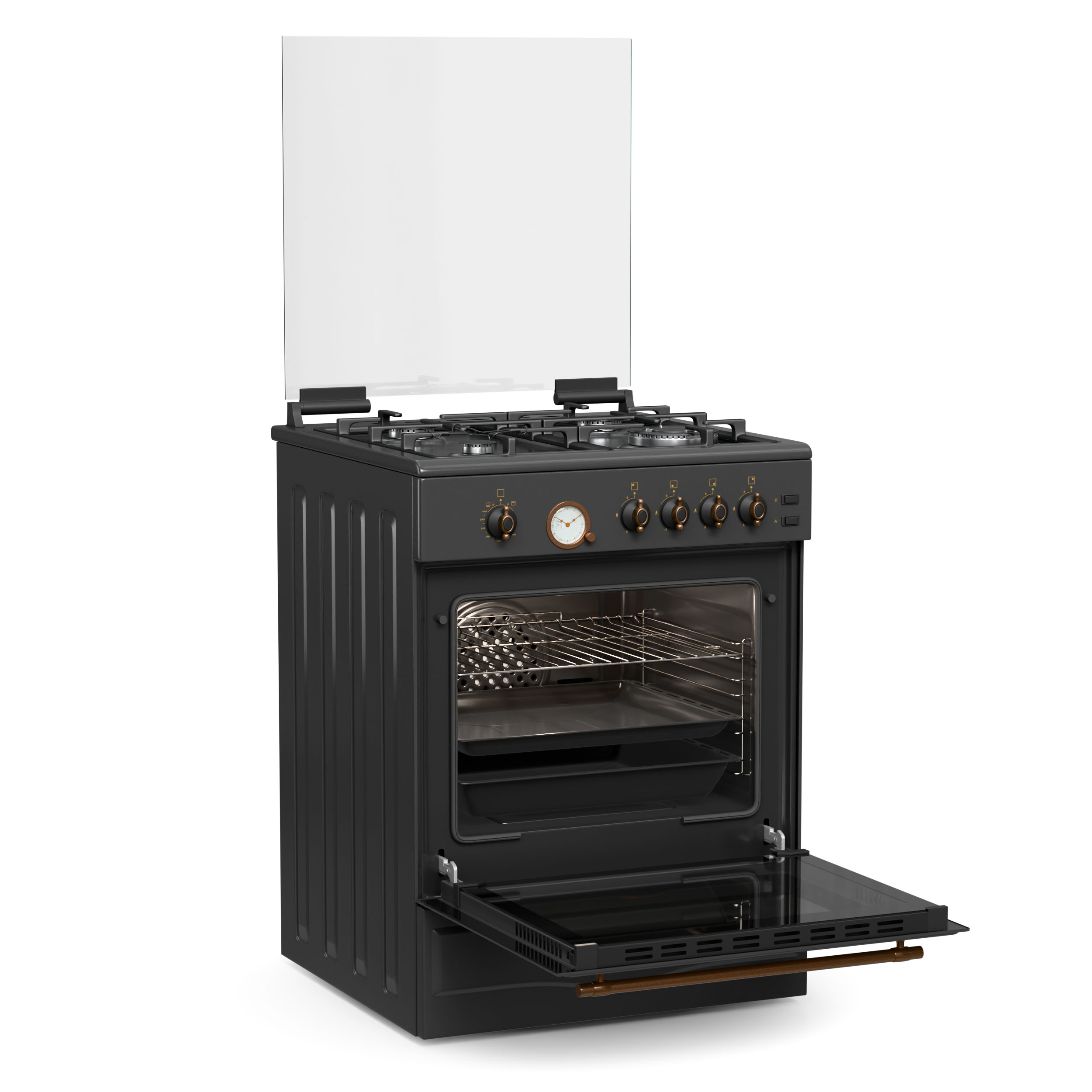 ΚΟΥΖΙΝΑ ΑΕΡΙΟΥ TGS 4222 RUSTIC ANTH MULTIGAS - Εικόνα 5