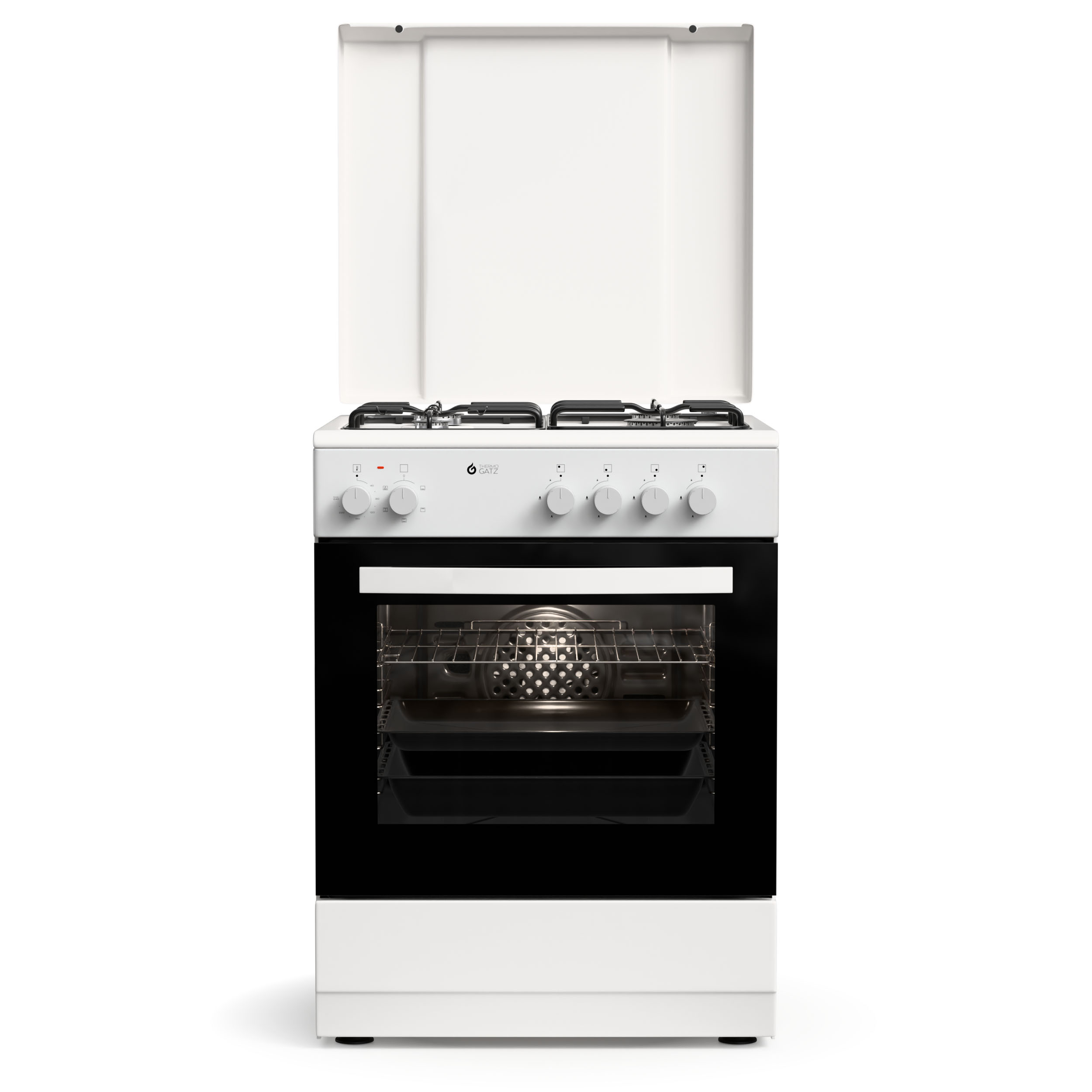 ΚΟΥΖΙΝΑ ΜΙΚΤΗ TGS 3610 WH TURBO - Εικόνα 3