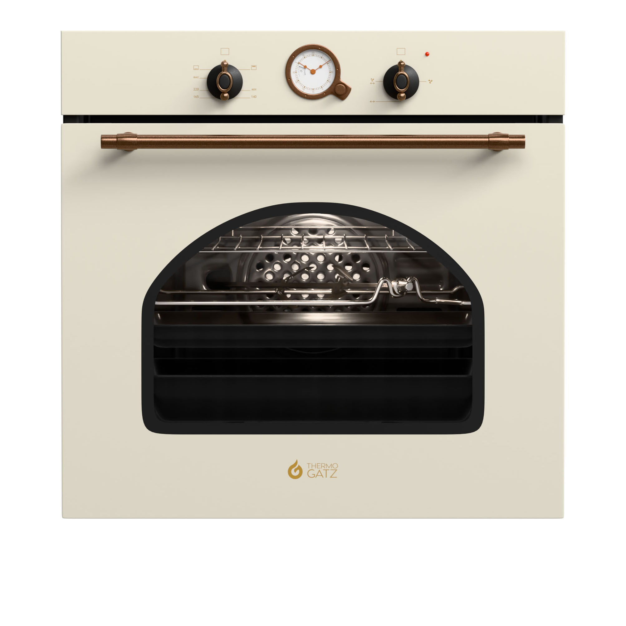 ΦΟΥΡΝΟΣ ΑΕΡΙΟΥ TGS 5533 BEIGE MULTIGAS - Εικόνα 6