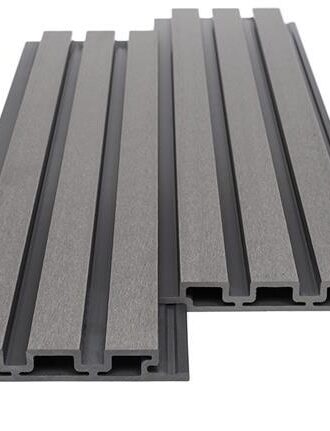 WPC PANEL ΜΕ 3D ΠΗΧΑΚΙΑ 25/176.5mm L.GREY 8550 NewPlan