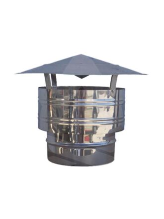 ΚΑΠΕΛΟ ΑΝΤΙΑΝΕΜΙΚΟ Φ120 ΑΡΣ. ΙΝΟΧ ART