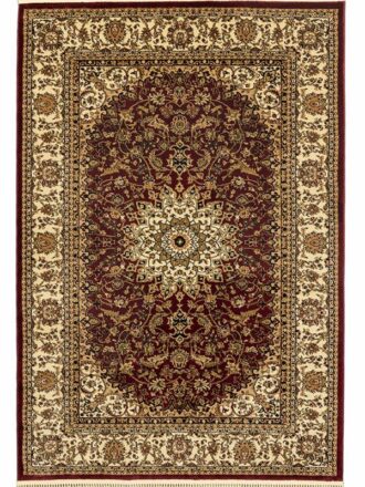 ΧΑΛΙ PERSIA 1019 BURGUNDY ΜΕ ΚΡΟΣΣΙ - 080X150  NewPlan