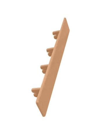 ΤΑΠΑ ΠΛΑΣΤΙΚΗ ΓΙΑ DECK ΔΑΠΕΔΟΥ   23mm 40150 TEAK NewPlan