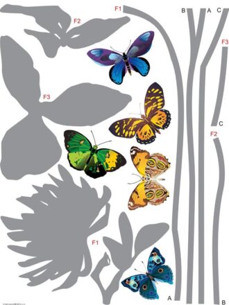 0405F ΣΤΟΚ Π.Χ ΑΥΤΟΚΟΛΛΗΤΟ ΤΟΙΧΟΥ F WALLDECO A&G NewPlan