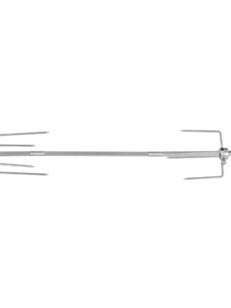 ΣΟΥΒΛΑ INOX ΜΕ ΗΛΕΚΤΡΙΚΟ ΜΟΤΕΡ - Μήκος 102cm