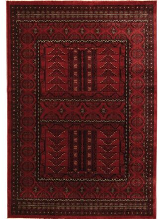 ΧΑΛΙ PERSIA 2288 BURGUNDY ΜΕ ΚΡΟΣΣΙ - SET067(2x140,1x200)  NewPlan