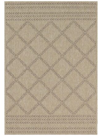 ΧΑΛΙ ETHNIK  2012C BROWN/CARAMEL BEIGE - 070X140  NewPlan