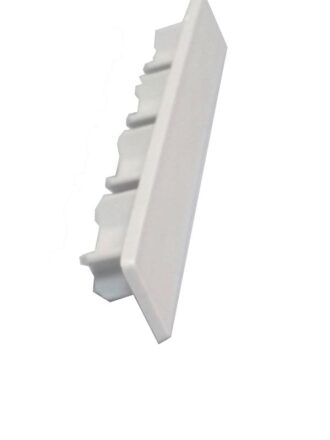 ΤΑΠΑ ΠΛΑΣΤΙΚΗ ΓΙΑ DECK ΔΑΠΕΔΟΥ 25mm 130 WHITE NewPlan