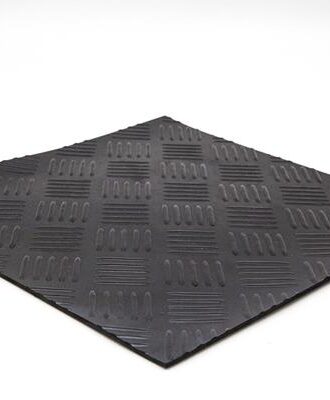 ΔΑΠΕΔΟ ΚΑΟΥΤΣΟΥΚ 9005 3mm CHECKER ΛΑΜΑΡΙΝΑ 1.2Μ NewPlan