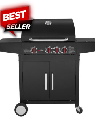 BBQ ΥΓΡΑΕΡΙΟΥ GS GRILL LUX 3+1 CAST IRON - 11,5kW